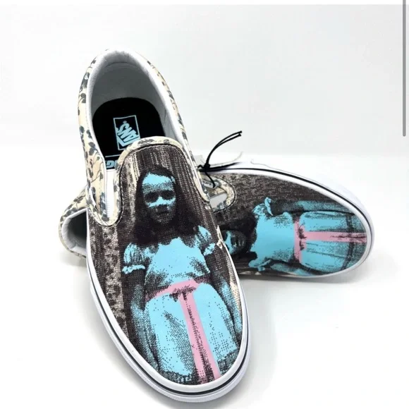 Vans Shoes Limited Vans The Shining Slipons Womens 55 Mens